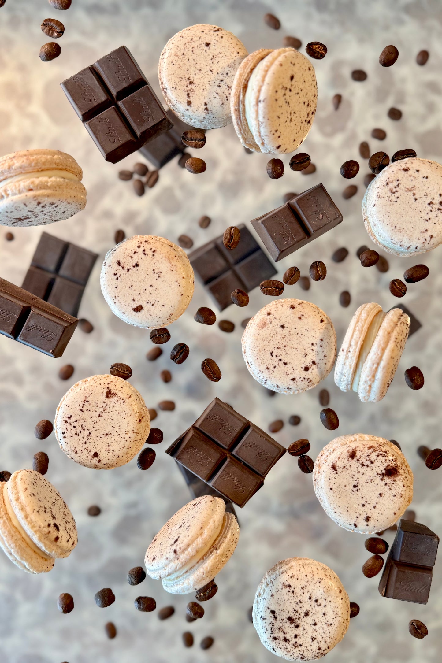 Caja Macarons Tiramisú