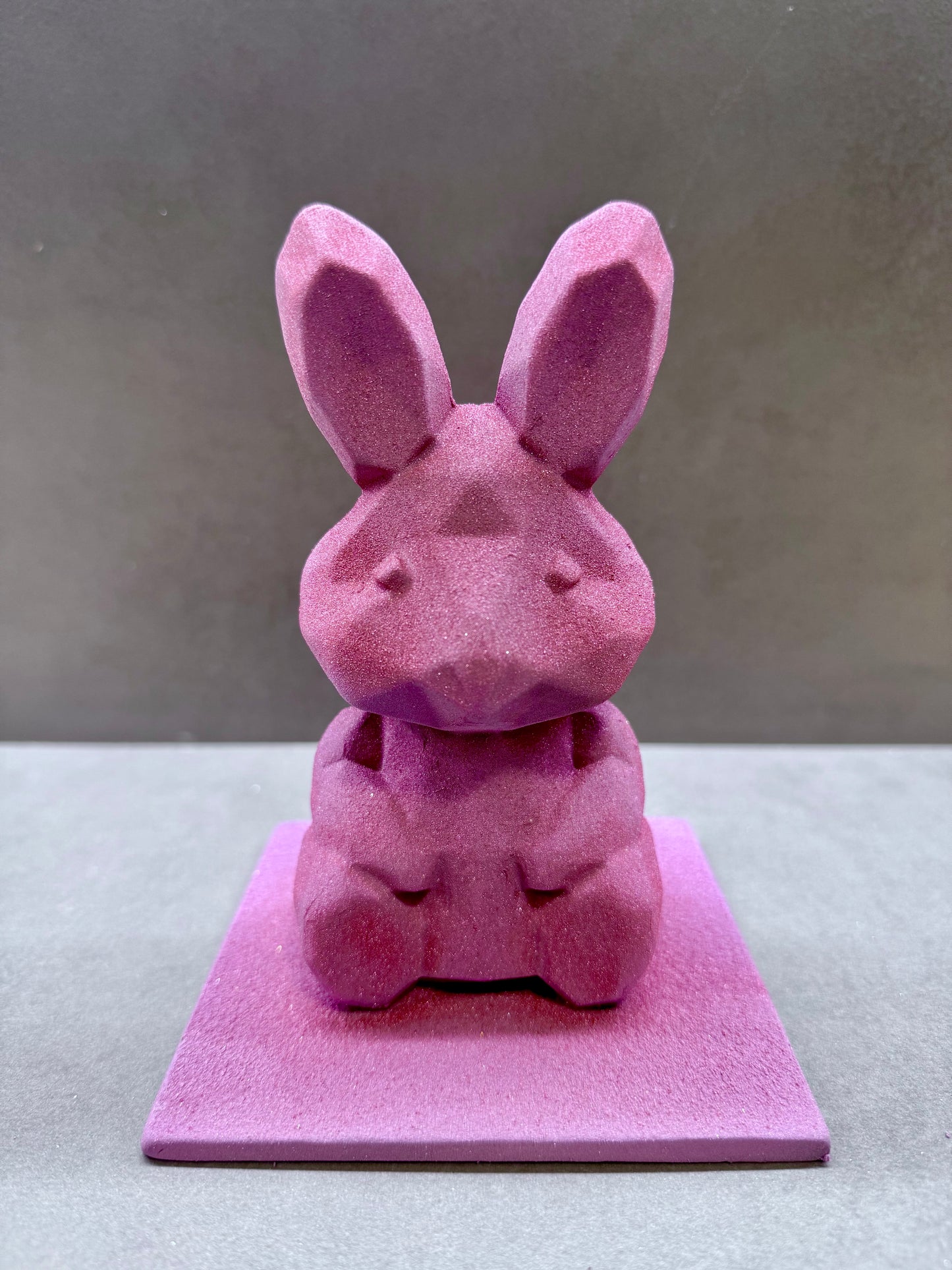 CONEJO ORIGAMI LILA