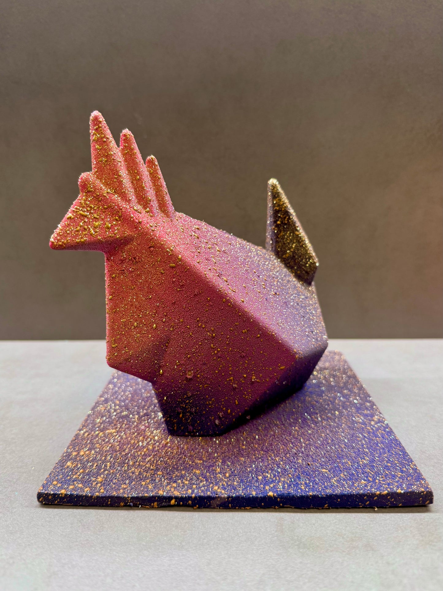 GALLINA ORIGAMI NOCHE