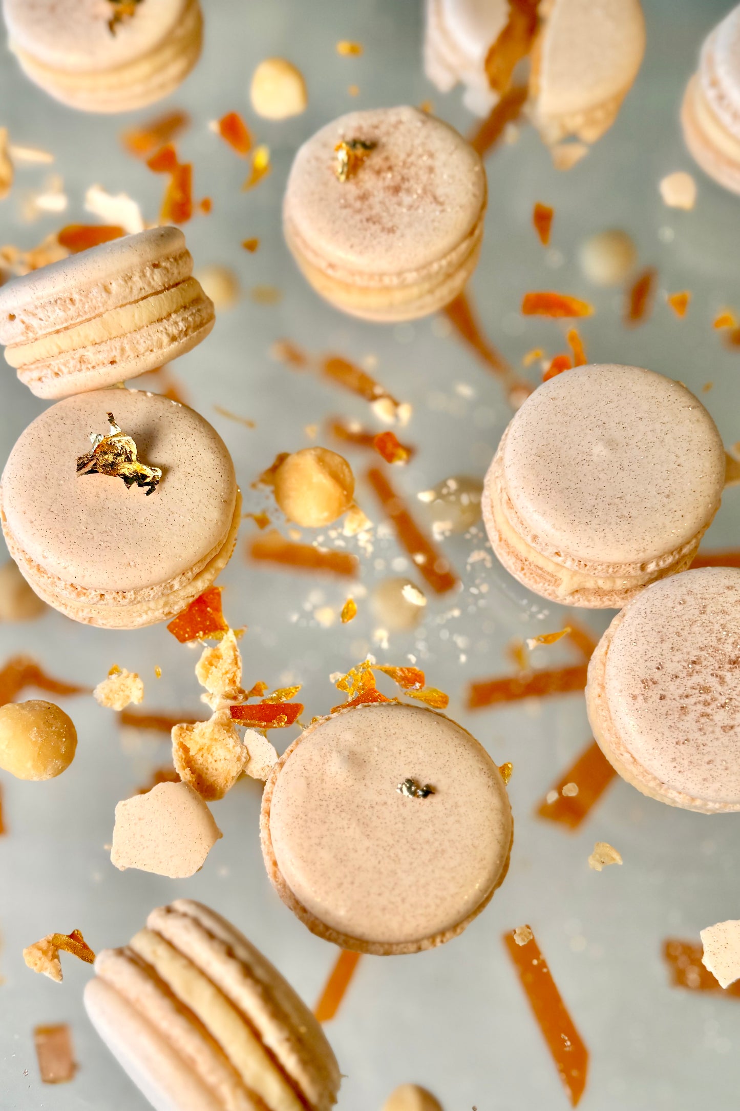 Caja Macarons Nueces de Macadamia