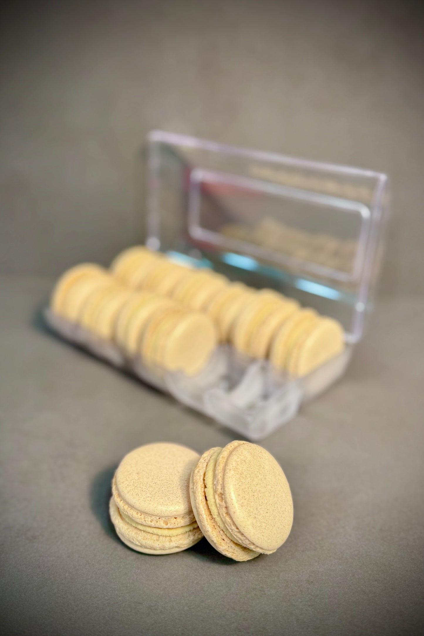Caja Macarons Nueces de Macadamia