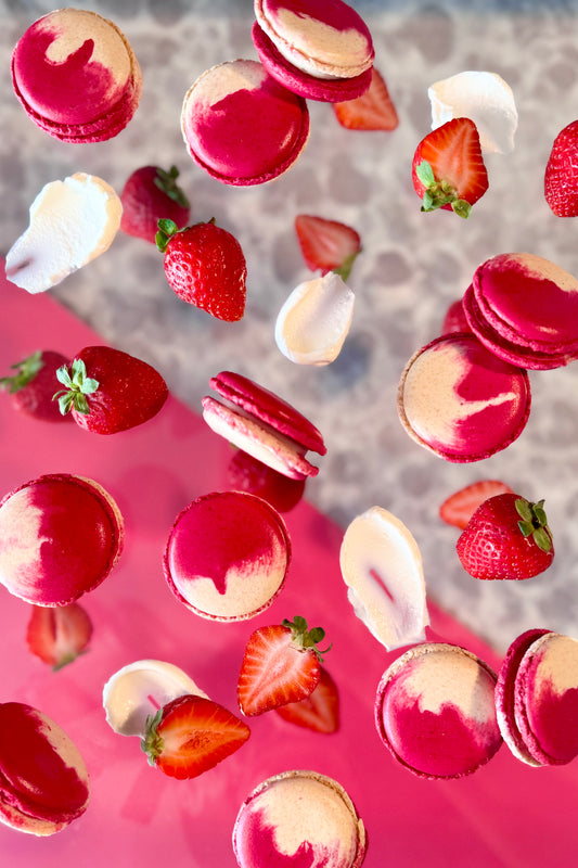 Caja Macarons Cheesecake